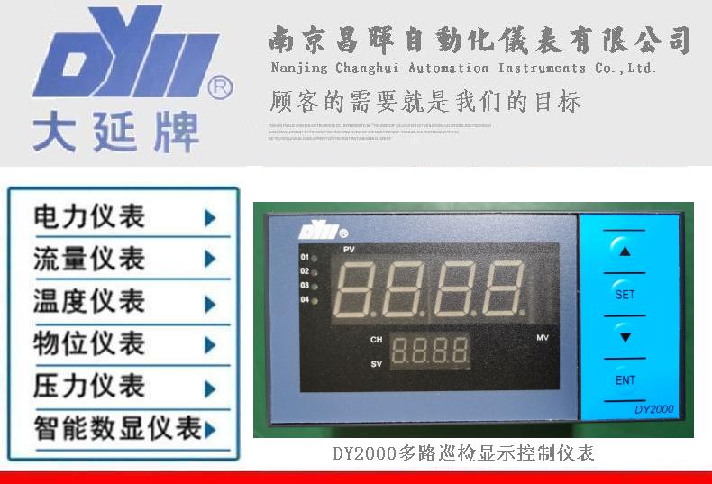 DY2000、DY21D0208，DY28D0108、DY29D0108、DY21D1008、東輝儀表、多通道巡檢儀